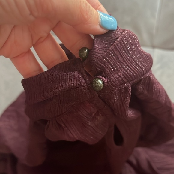 “Jolt- Purple Blouse size small” - Picture 7 of 8